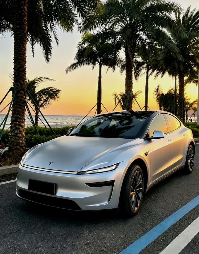 银色Model Y